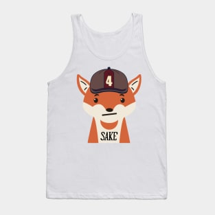 Playful 'For Sake' Pun Shirt | Witty Animal Lover Graphic Top | Humorous Statement | Sassy Wordplay | Unique Gift Idea Tank Top
